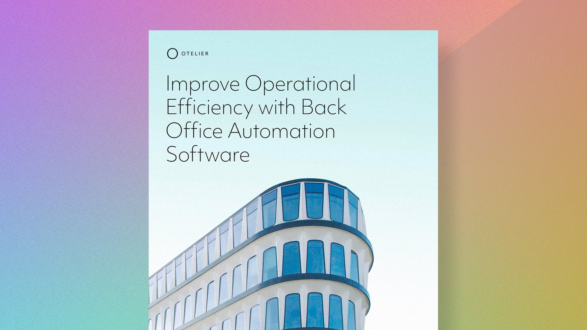Improve Operational Efficiency with Back Office Software