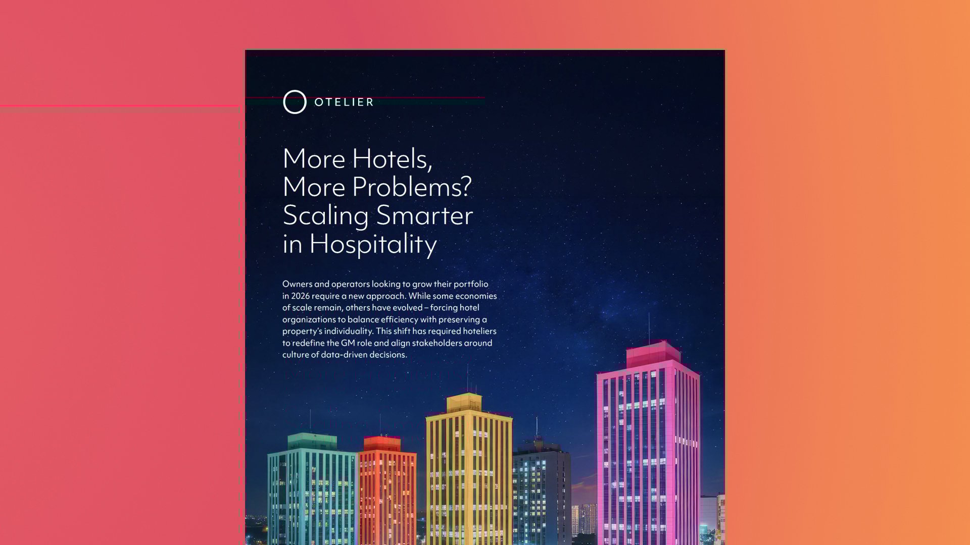 More Hotels, More Problems? Scaling Smarter in Hospitality