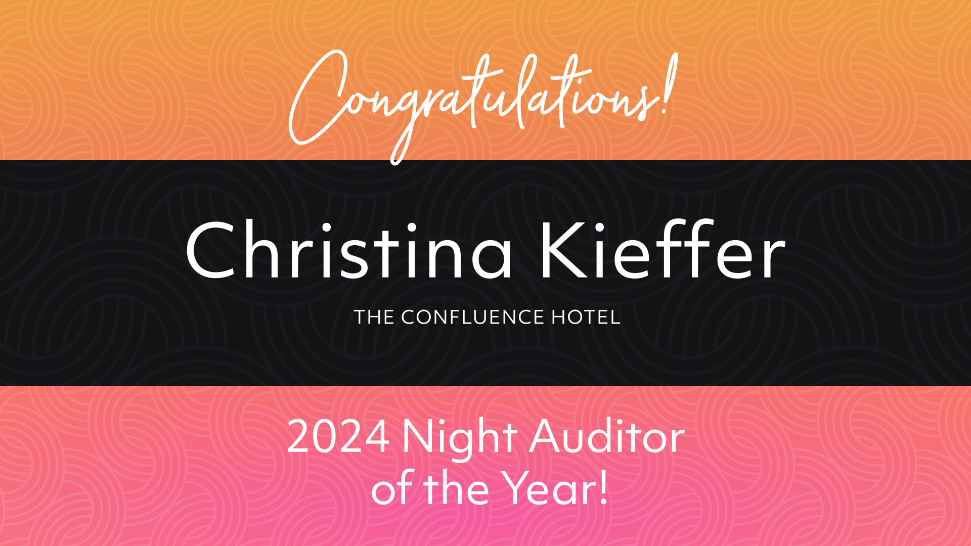 Otelier Announces 2024 Night Auditor of the Year