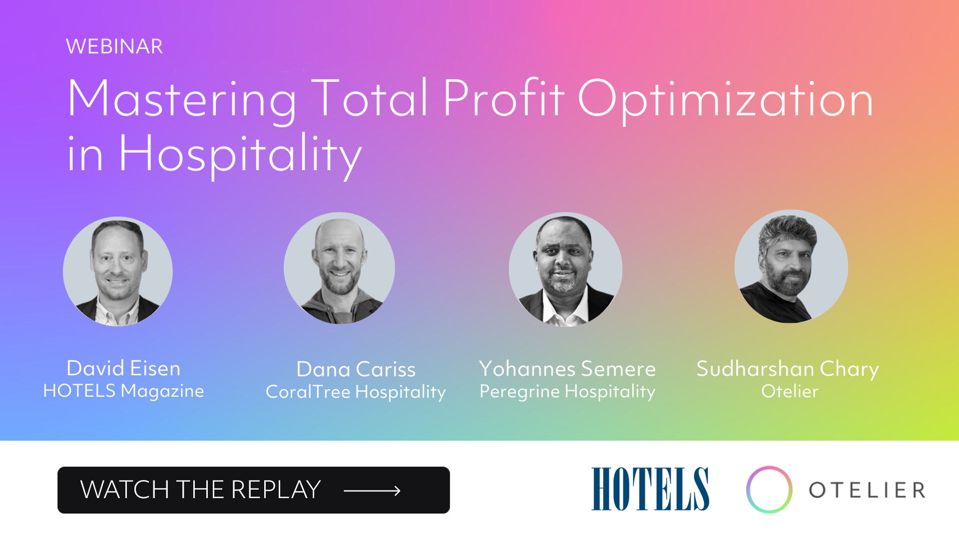 Hotels Magazine Webinar Series | Mastering Total Profit Optimization in Hospitality