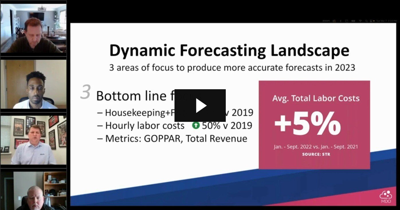 Webinar-Navigating Dynamic Forecasts- The Role of Hotel Forecasting Software - Watch Page